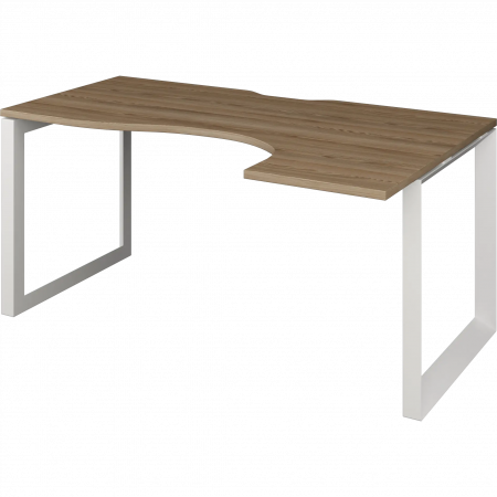 Стол эргономичный правый на металлокаркасе НТМП.О-040.ПР 1400x1000x750