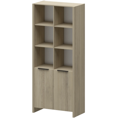 Стеллаж комбинированный КТ-42.38 Кронберг 856x438x1968 Акцент