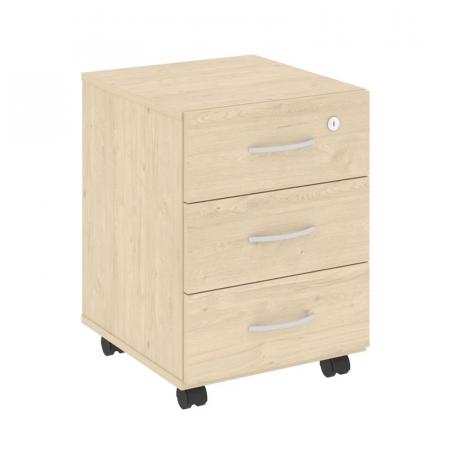 Nova S Тумба подкатная (3 ящика, с замком) В.ТМ-3 407*439*556