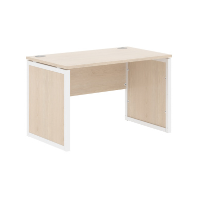 Стол прямой XQPST 127 Бук Тиара/Белый 1200х700х750 XTEN-QP