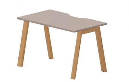 Стол 1200х700х750мм (с эргономичным вырезом) AWV127