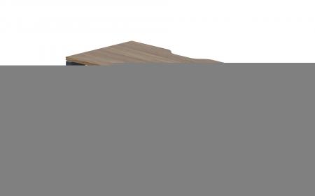 Стол 1180х680х750мм (с эргономичным вырезом) Стол 1180х680х750мм (с эргономичным вырезом)