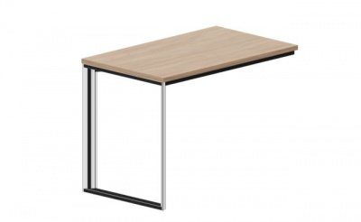 Приставной элемент на опоре 1000х600х720мм (меламин) CART100OW светлый дуб