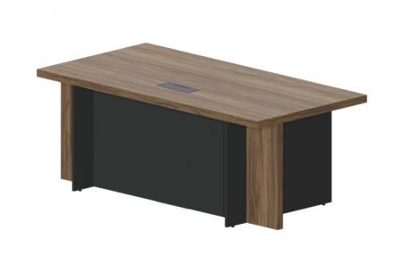 Стол руководителя 2000х1000х77,5 0мм (с метал.аутлетом UCAMO2911AN) FAE2010