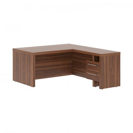 Стол руководителя с тумбой приставной ZCT 1619H.A(R) 1600х1900х745