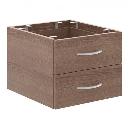 Тумба подвесная с 2-мя ящиками СРС-2V.1 407х448х325