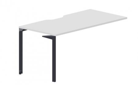 Стол 1580х780х750мм (эргономичный вырез) - приставной элемент RYPV168