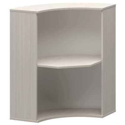 Стойка угловая А-550 Ясень шимо 900x900x1220 Ресепшн