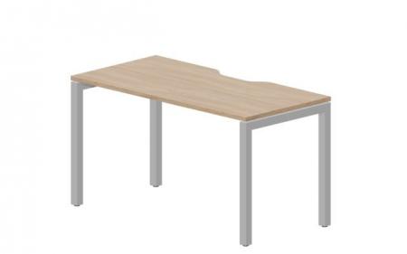 Стол 1380х680х750мм (с эргономичным вырезом) Стол 1380х680х750мм (с эргономичным вырезом)