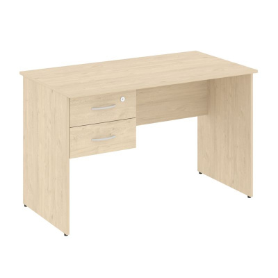 Nova S Стол письменный с подвесной тумбой В.СПТП-2 Бук Артизан 1200*650*750