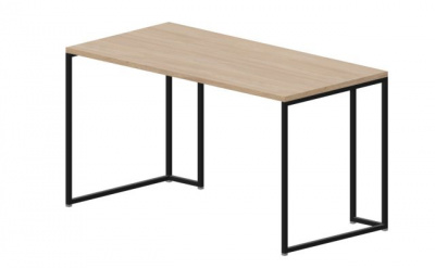 Стол 1380х680х750мм LKS147OWNR светлый дуб черный