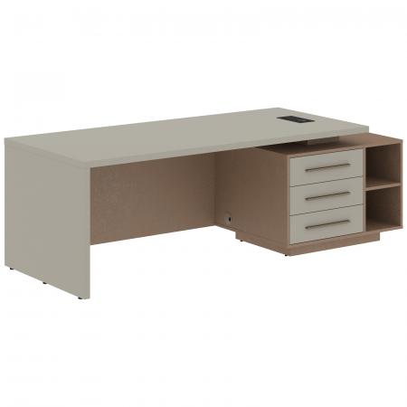 Стол руководителя с тумбой VCT 2390(R) 2300х900х750