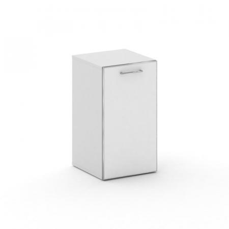 Шкаф узкий низкий CR.SU-302 (L) white 450*460*807