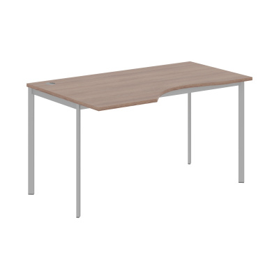 Стол эргономичный СА-2S(L) Ясень Шимо/Алюминий . IMAGO-S
