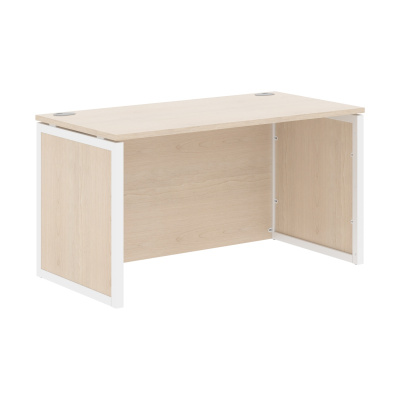 Стол прямой XQPST 147H Бук Тиара/Белый 1400х700х750 XTEN-QP