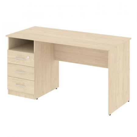 Nova S Стол письменный с тумбой левый В.СПТ-3 (L) 1400*650*750