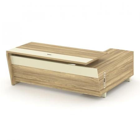 Стол руководителя с тумбой COR.SRT-20 (L) 2000*1800*750