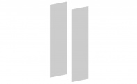 Комплект боковых отделочных панелей для шкафа высотой 80 см. U2PD195