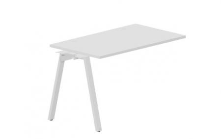 Стол 1180х680х750мм (2 громмета) - приставной элемент ARNPG127