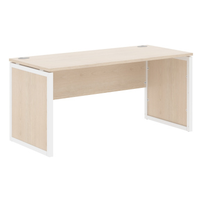 Стол прямой XQPST 167 Бук Тиара/Белый 1600х700х750 XTEN-QP