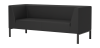 Диван трехместный Райт Domus black