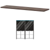 Топ КТ-74.38 Дуб апрель 1414x440x38 Акцент