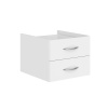 Тумба подвесная с 2-мя ящиками SC-2V.1 Белый 403х446х323 SIMPLE
