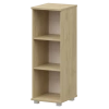 Стеллаж низкий узкий НТ-440 Баттл Рок 400x445x1280 Аргентум