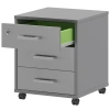 Тумба подкатная АТЛ-03 Серый 440x450x580 Арго