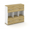 Concept Шкаф 3 узкие секции, 3 ниши CN.STU-335 W 1252*4