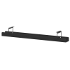 Кабель-канал для столов МК-0160.Ф Черный 1400x90x110 Смарт