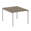 Metal System Quattro Переговорный стол (1 столешница) на П-образном м/к 40БП.ПРГ-1.1 Вяз Благородный