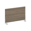 Metal System Экран для стола боковой Б.ЭКР-60 Вяз Благородный/Металл Серый 600*348*18