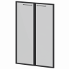 Фасады рамочные стеклянные KZF-38RS(Ч) 784x20x1158
