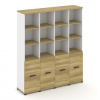 Concept Шкаф 4 узкие секции, 5 ниш CN.STU-541 B 1668*4