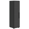 Шкаф со стеклянной дверью VRMCS 40.2(L) Яшма черный 400х430х1517 VELION