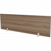 Экран для бенча СМЭ25-12Б Дуб сафари/Белый 1200x25x350 Аргентум-МП
