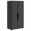 Шкаф со стеклянными дверьми VRMCS 80.2 800х430х1517