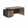 Стол руководителя с тумбой VRCT 1890(L) 1800х900х750