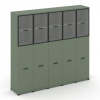 Concept Шкаф 5 узких секций, 5 ниш CN.STU-555 RP B 2084*420*1922