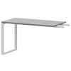 Бриф-приставка на металлокаркасе АМ.О-120.60 Серый/Белый 1200x600x760 Арго-М