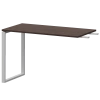 Бриф-приставка на металлокаркасе АМ.О-120.60 Дуб венге/Белый 1200x600x760 Арго-М