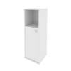 Style Шкаф средний узкий левый Л.СУ-2.1 (L) Белый 412*410*1215