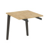 Onix Wood Direct Брифинг-приставка OW.BR-7 Тиквуд Светлый/Дуб Темный/Металл Антрацит 780*720*750
