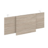 Onix Direct Lux Царга стола руководителя O.M-CSR-3 Дуб Аттик/Хром 1140*450*54