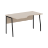 Стол прямой СА-2P(L) Мокачино/Антрацит 1400х900х755 IMAGO PLUS