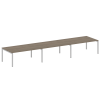 Metal System Quattro Переговорный стол (3 столешницы) на П-оразном м/к 50БП.ПРГ-3.5 Вяз Благородный/