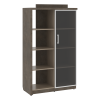 Шкаф СФ-534182 Бетон чикаго тем F187 ST9/Дрифтвуд H3090 ST22 1037х454,5х1770 WOOD&STONE