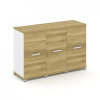 Concept Шкаф 3 узкие секции, 2 ниши CN.STU-233 W 1252*4