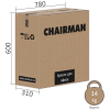 Кресло для персонала CHAIRMAN CH563 черный Б/П черный